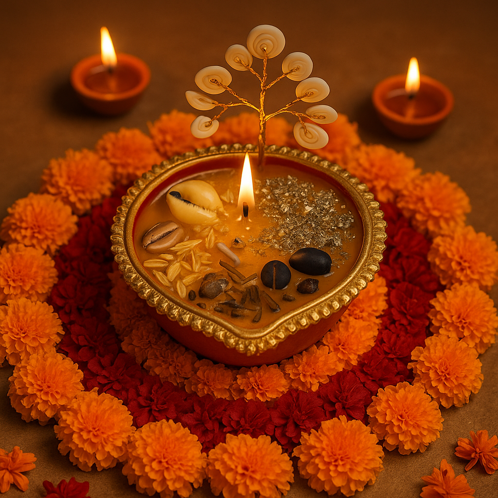Laxmi Narayan Puja Candle – Divine Prosperity & Blessing Candle