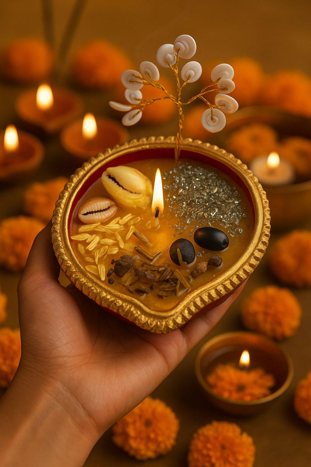 Laxmi Narayan Puja Candle – Divine Prosperity & Blessing Candle