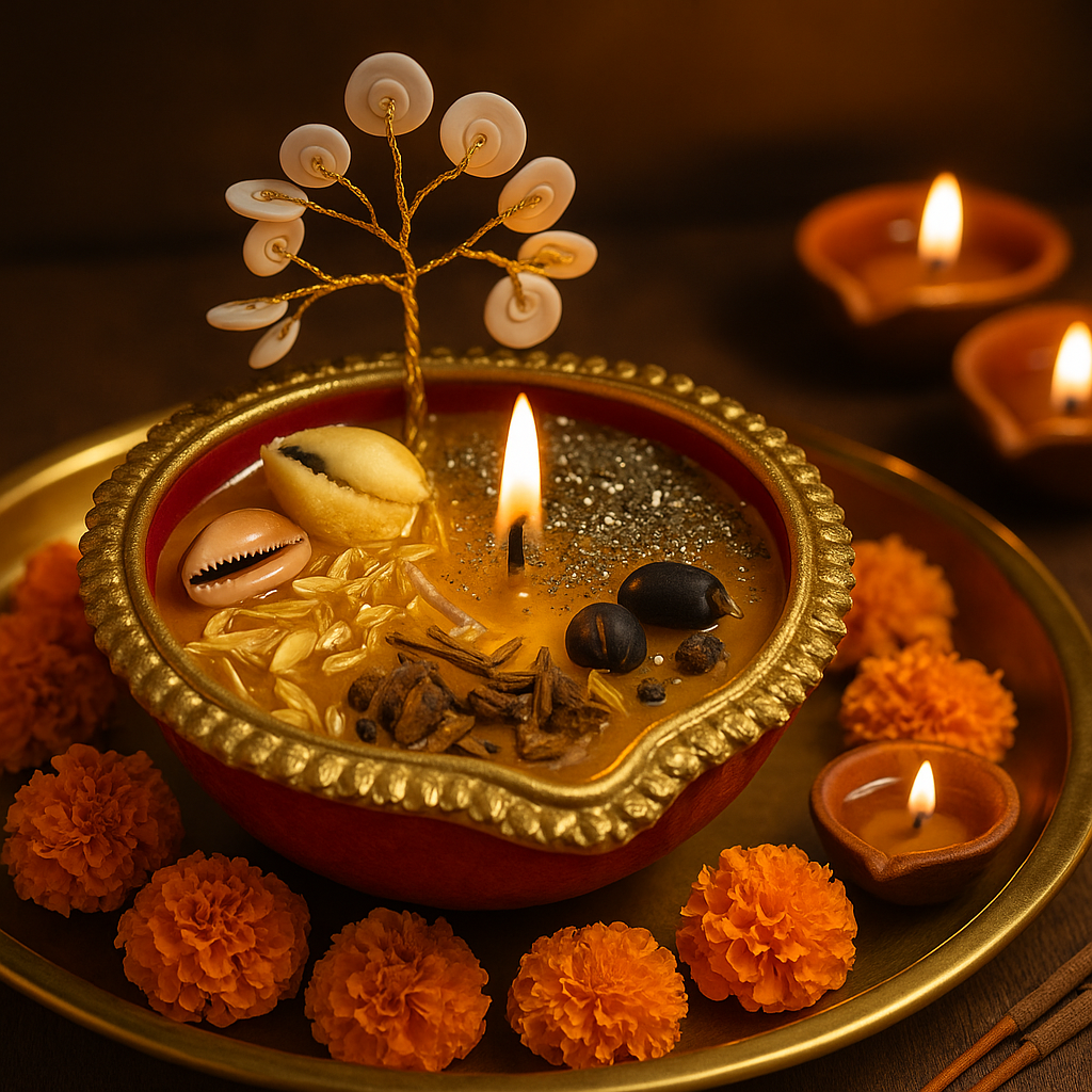 Laxmi Narayan Puja Candle – Divine Prosperity & Blessing Candle