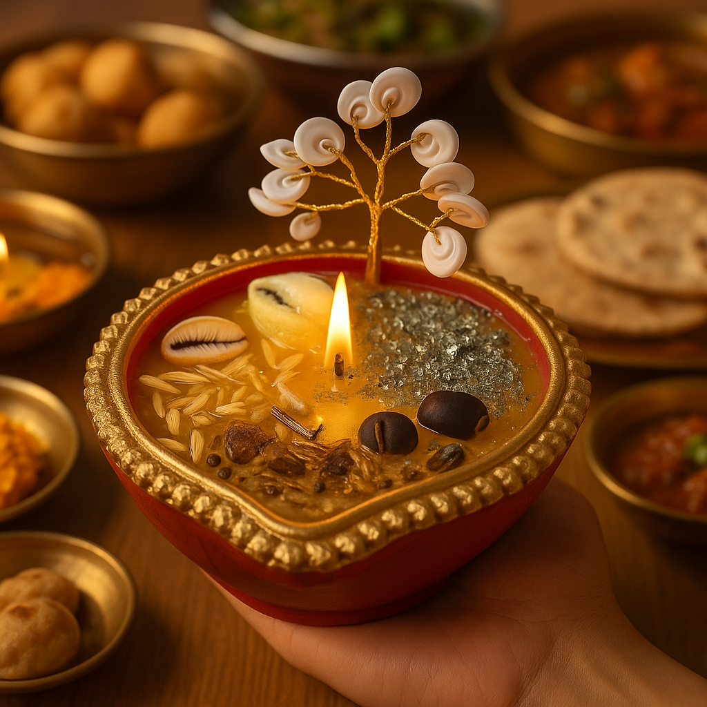 Laxmi Narayan Puja Candle – Divine Prosperity & Blessing Candle